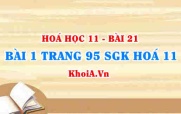 Bài tập lập công thức phân tử của hợp chất hữu cơ: Giải bài 1, 2, 3, 4, 5, 6 trang 95 SGK Hoá 11 bài 21
